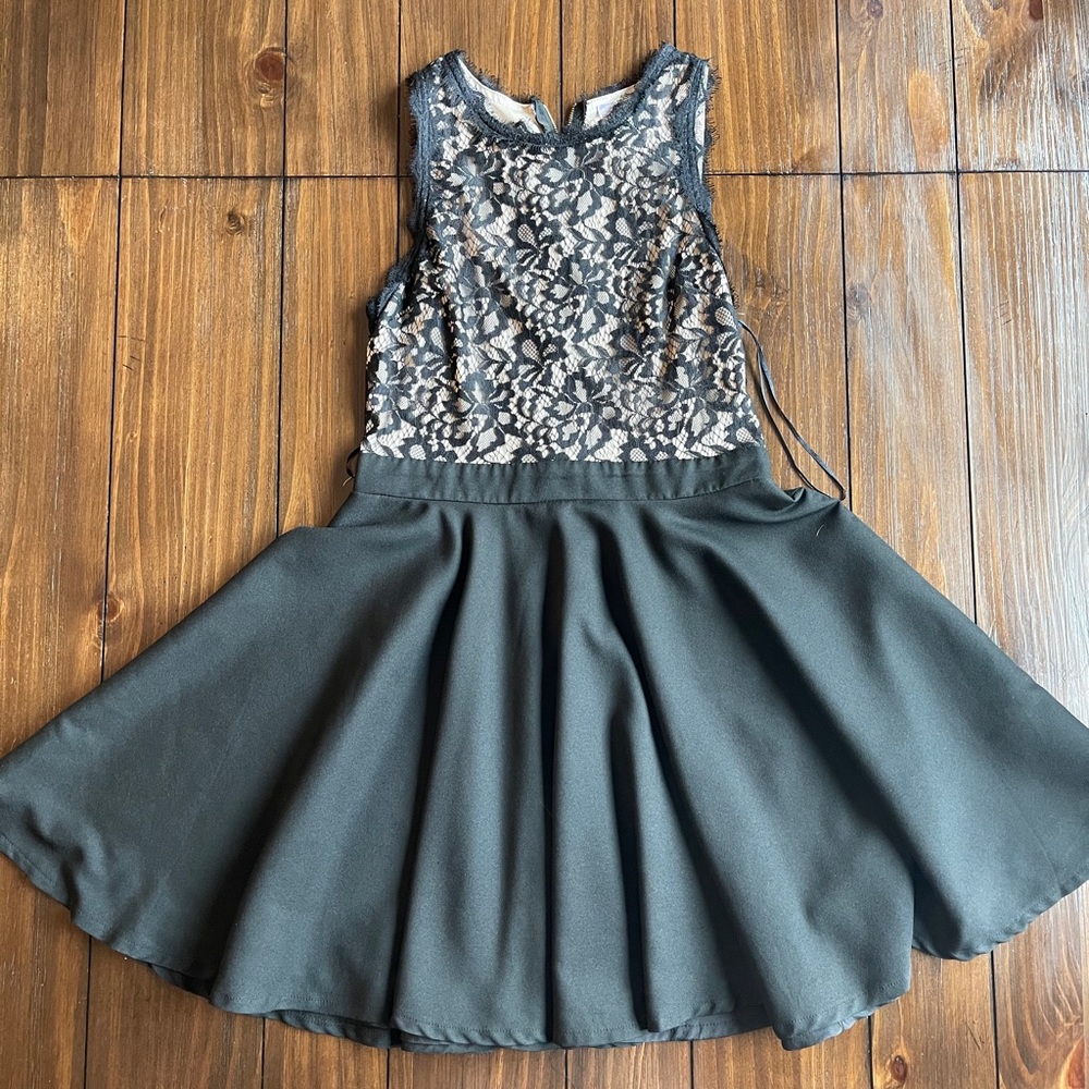 Short Black Laced Dress